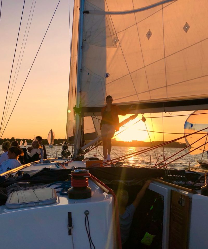 Regatta Segeln Stralsund. Mitsegeln, Segeltörn Stralsund Hiddensee Rügen